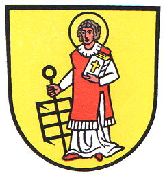 Wappen von Niedernhall/Arms (crest) of Niedernhall