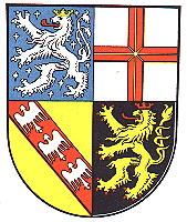 Wappen von Saarland / Arms of Saarland