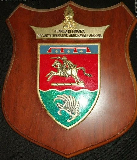 Coat of arms (crest) of Ancona Aeronaval Unit, Financial Guard