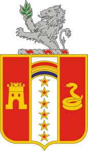 Arms of 150th Field Artillery Regiment, Indiana Army National Guard