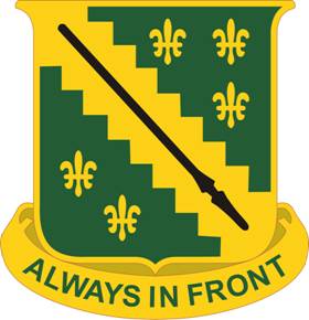 Coat of arms (crest) of 38th Cavalry Regiment, US Army