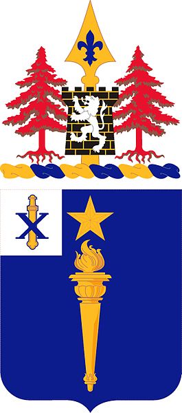 Coat of arms (crest) of the 46th Infantry Regiment, US Army