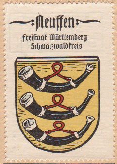 Wappen von Neuffen/Coat of arms (crest) of Neuffen