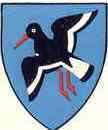 Arms (crest) of the Faroe Islands Division, YMCA Scouts Denmark