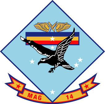 Coat of arms (crest) of the Marine Aircraft Group 14, USMC