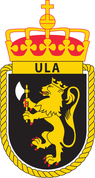 Coat of arms (crest) of the Submarine KNM Ula, Norwegian Navy