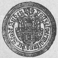 Wappen von Guben/Arms of Guben