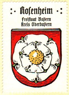 Wappen von Rosenheim (Oberbayern)