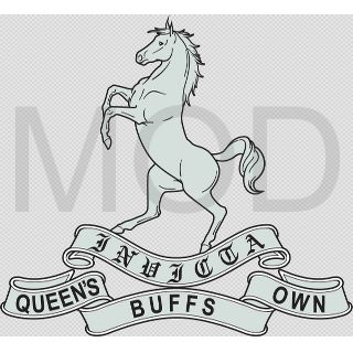 Coat of arms (crest) of the The Queen's Own Buffs, The Royal Kent Regiment, British Army