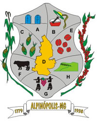 Brasão de Alpinópolis/Arms (crest) of Alpinópolis