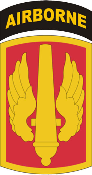 Arms of 18th Field Artillery Brigade, US Army