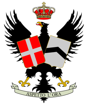 Coat of arms (crest) of 29th Cavalry Regiment Cavalleggeri di Udine, Italian Army