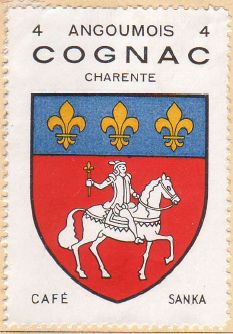 Blason de Cognac (Charente)