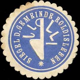 Wappen von Roldisleben/Arms (crest) of Roldisleben