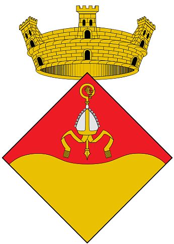 Escudo de Sant Cebrià de Vallalta/Arms (crest) of Sant Cebrià de Vallalta