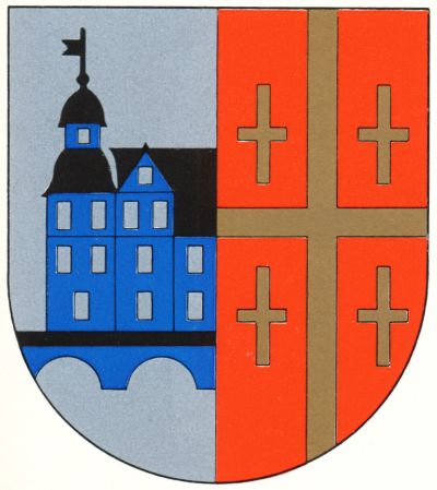 Wappen von Amt Schloss Neuhaus/Arms of Amt Schloss Neuhaus