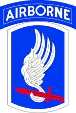 Arms of 173rd Airborne Brigade Combat Team, US Army