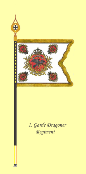 Arms of 1st Guards Dragoon Regiment Queen Victoria of Great Britain and Ireland, Germany