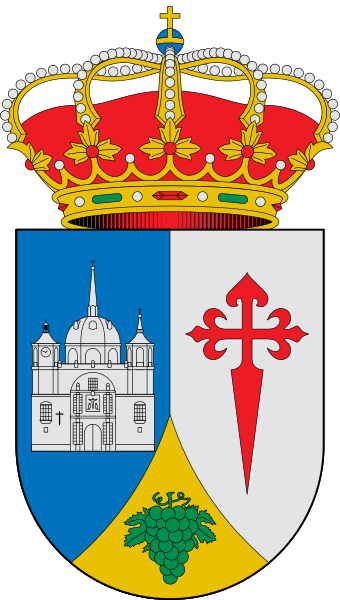 Escudo de San Carlos del Valle/Arms (crest) of San Carlos del Valle