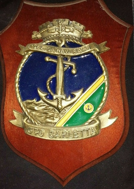 Coat of arms (crest) of Bari Naval Opearative Section of the Financial Guard
