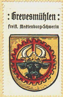 Wappen von Grevesmühlen/Coat of arms (crest) of Grevesmühlen