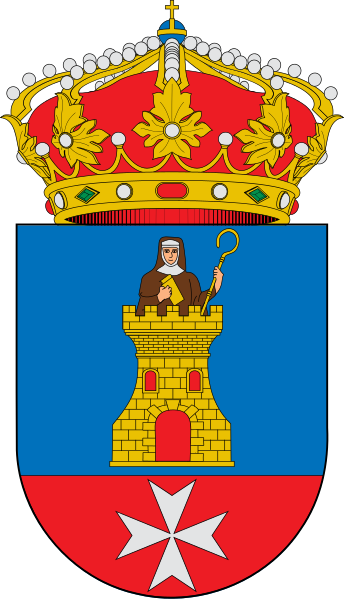 Escudo de Torrecilla de la Abadesa/Arms (crest) of Torrecilla de la Abadesa