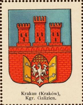 Wappen von Kraków