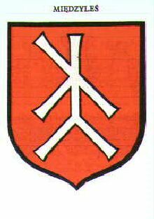 Coat of arms (crest) of Międzyleś