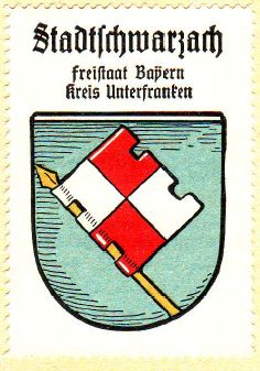 Wappen von Stadtschwarzach/Coat of arms (crest) of Stadtschwarzach