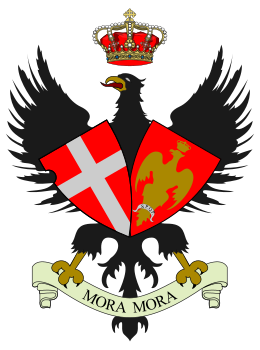 Coat of arms (crest) of 30th Cavalry Regiment Cavalleggeri di Palermo, Italian Army