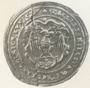 Seal (pečeť) of Dolní Kounice