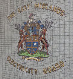 Arms (crest) of East Midlands Electricity Board