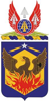 Coat of arms (crest) of the Special Troops Battalion, 173rd Airborne Brigade, US Army