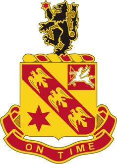 Arms of 11th Field Artillery Regiment, US Army