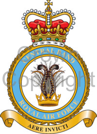 Coat of arms (crest) of Central Band of the Royal Air Force