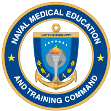 Coat of arms (crest) of the Naval Medical Education and Training Command, US Navy