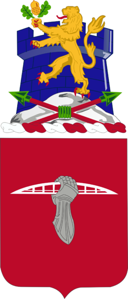 Coat of arms (crest) of the 17th Engineer Battalion, US Army