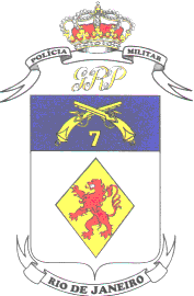 Coat of arms (crest) of 7th Military Police Battalion, Rio de Janeiro