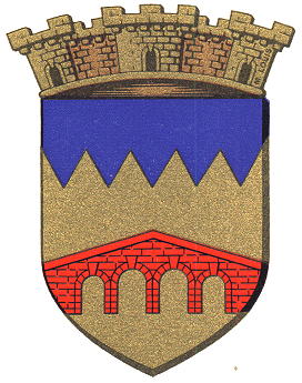 Blason de Saint-Martin-de-Queyrières/Arms (crest) of Saint-Martin-de-Queyrières
