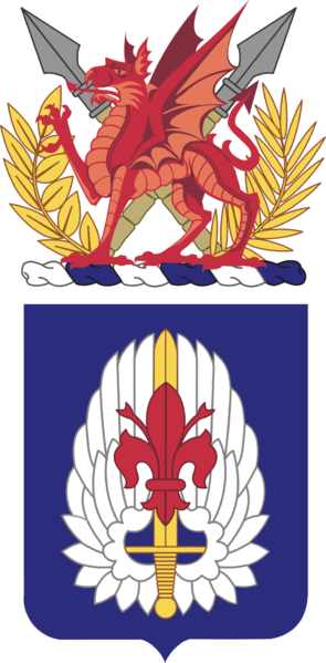 Arms of 52nd Aviation Regiment, US Army