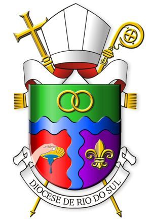 Arms (crest) of Diocese of Rio do Sul