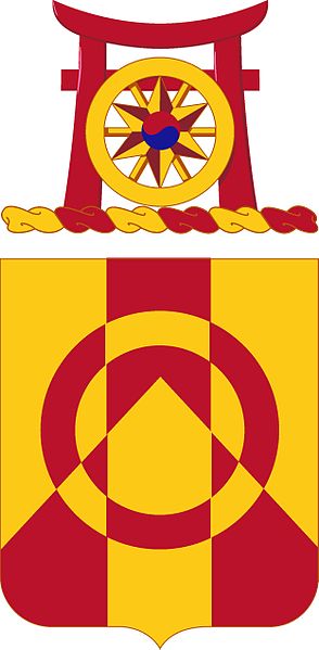 Arms of 296th Support Battalion, US Army