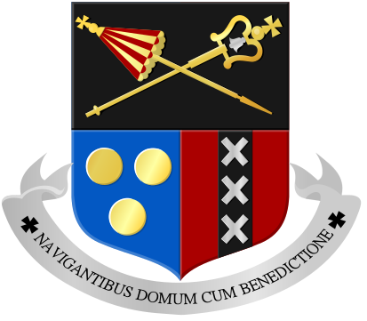 Wapen van Basiliek van de H. Nicolaas te Amsterdam/Arms (crest) of Basiliek van de H. Nicolaas te Amsterdam