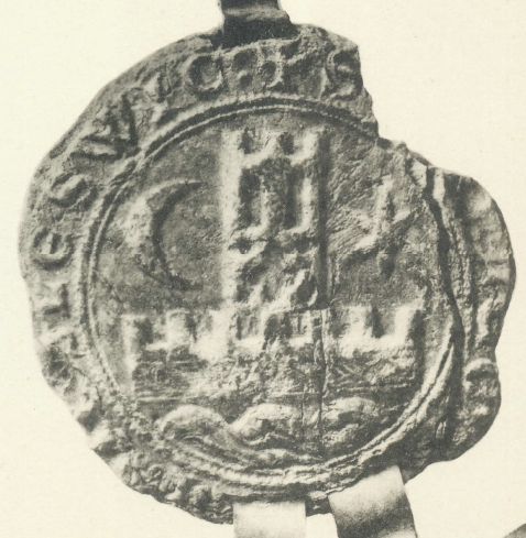Wappen von Schleswig/Coat of arms (crest) of Schleswig