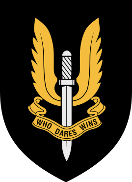 Coat of arms (crest) of the The Special Air Service Regiment, British Army