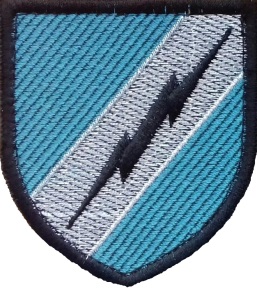 Arms of 19th Independent Regiment of Radio and Radio Intelligence, Ukrainian Air Force