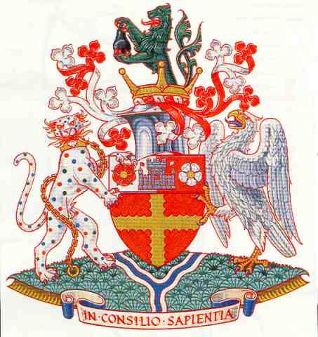 Arms (crest) of Tewkesbury