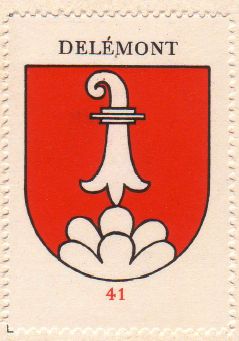 Wappen von/Blason de Delémont