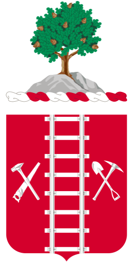 Coat of arms (crest) of the 21st Engineer Regiment, US Army