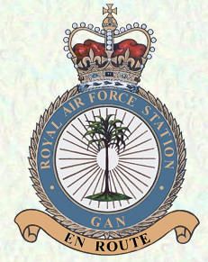 Coat of arms (crest) of the RAF Station Gan, Royal Air Force